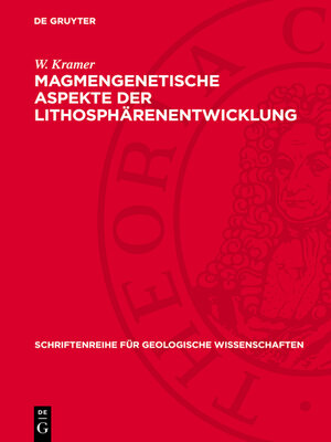 cover image of Magmengenetische Aspekte der Lithosphärenentwicklung